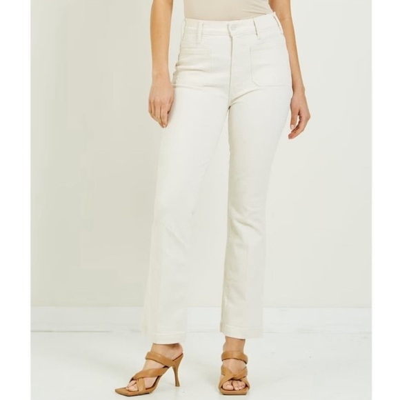 Mother Superior The Hustler Patch Pocket Flood Jeans Act Natural Size 29 - Picture 2 of 16